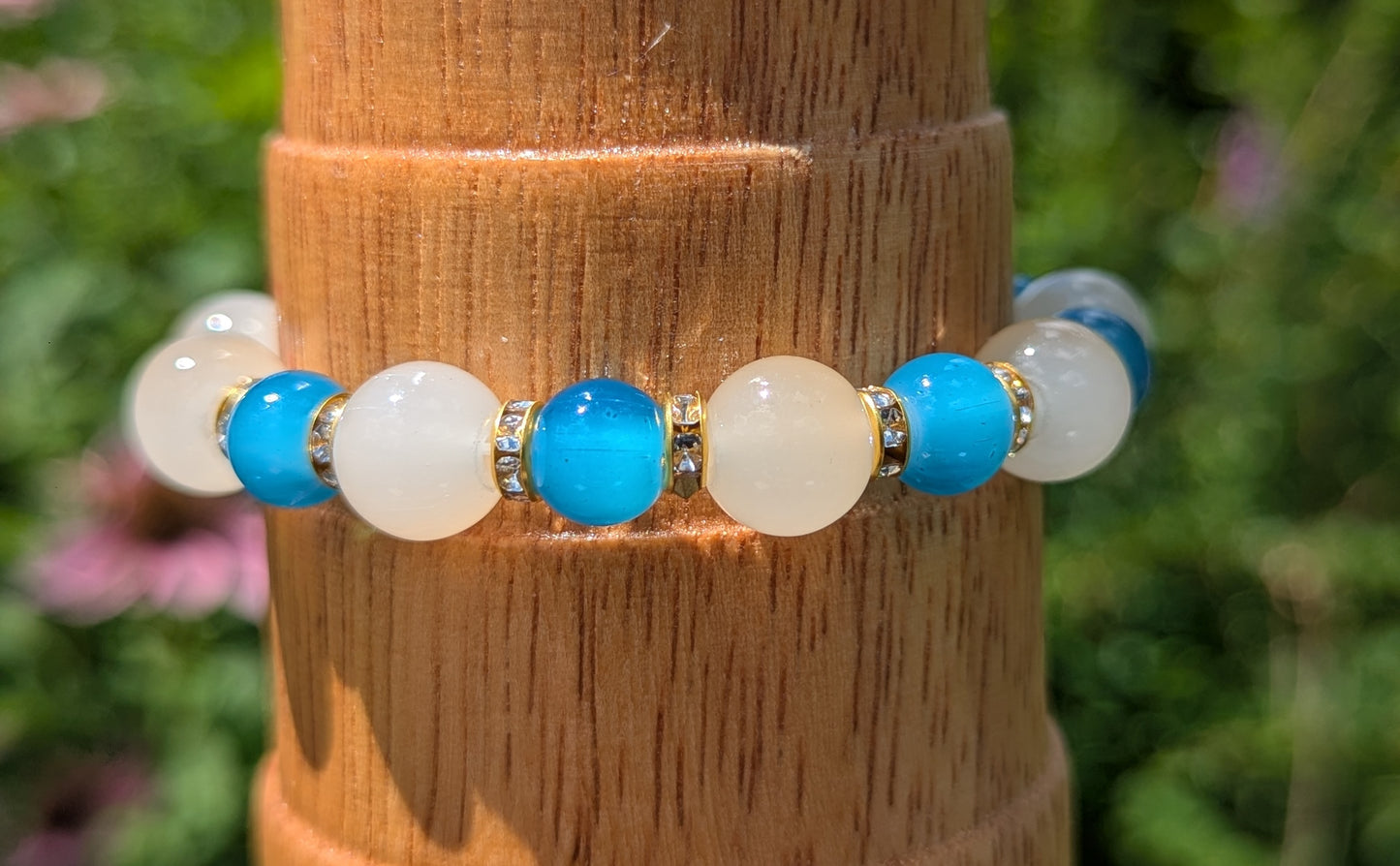 Skymilk & Sapphire Bracelet