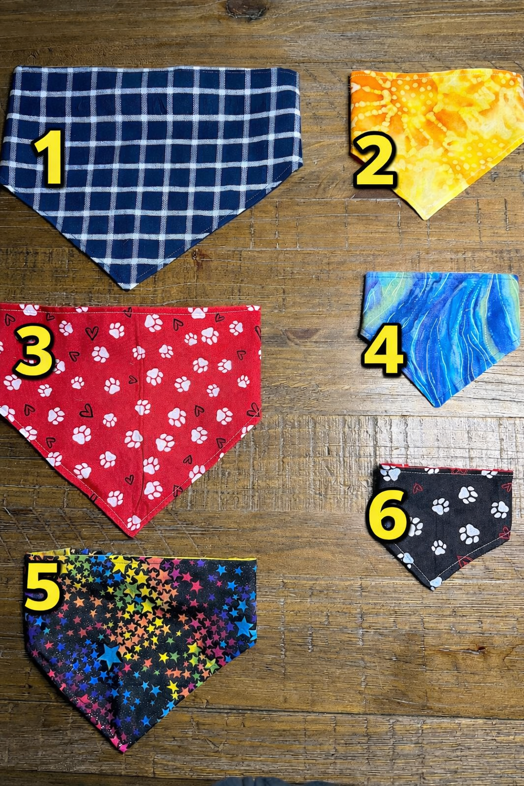 Handmade Pet Bandanas
