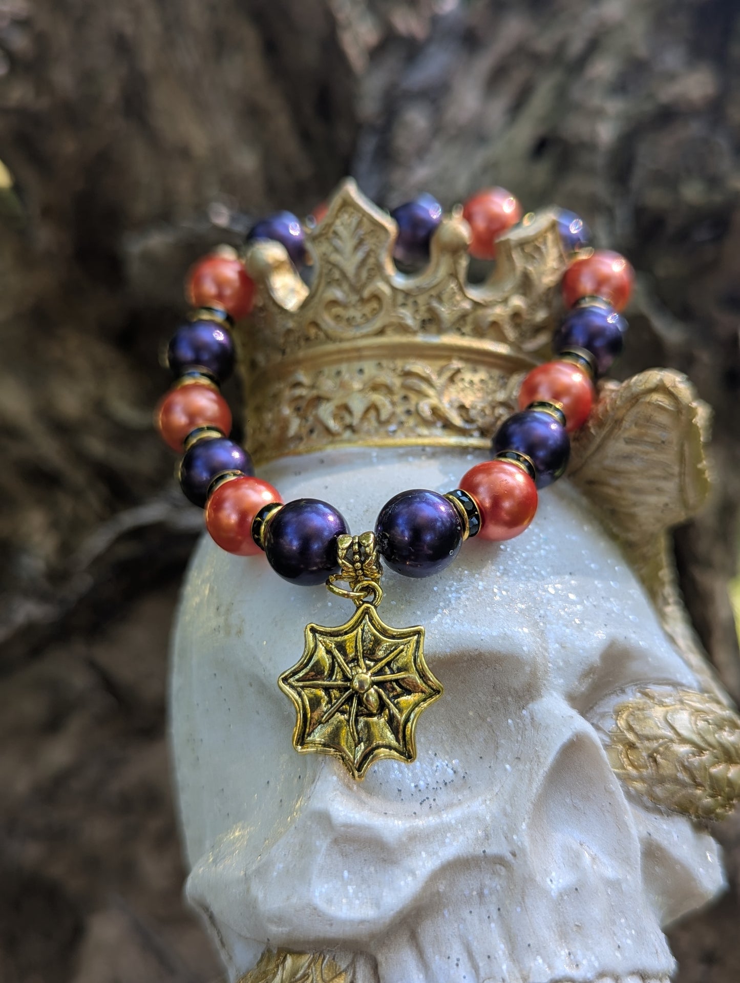 Halloween Collection 2025: Wicked Web Bracelet