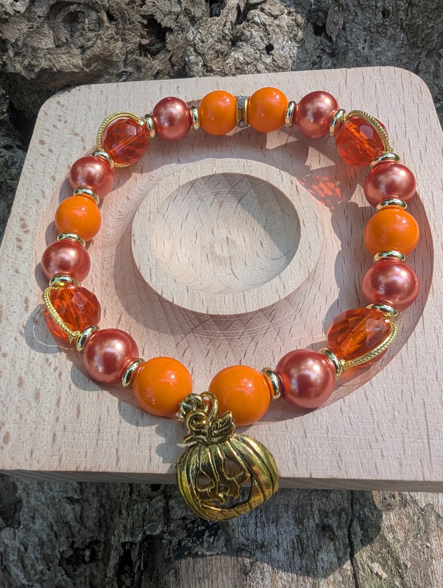Halloween Collection 2025: Pumpkin Gleam Bracelet