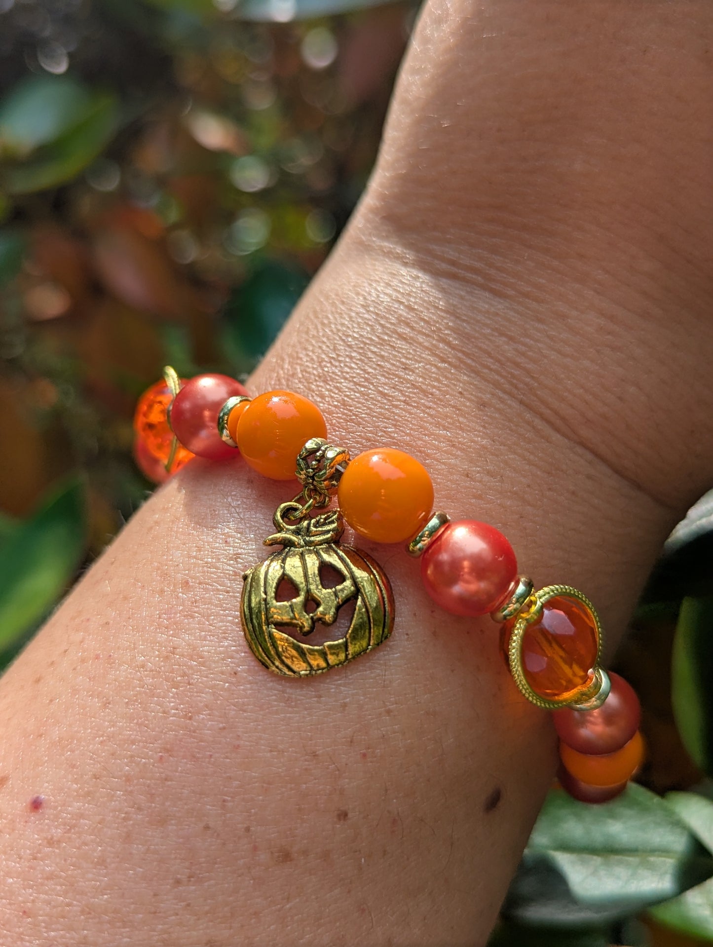 Halloween Collection 2025: Pumpkin Gleam Bracelet