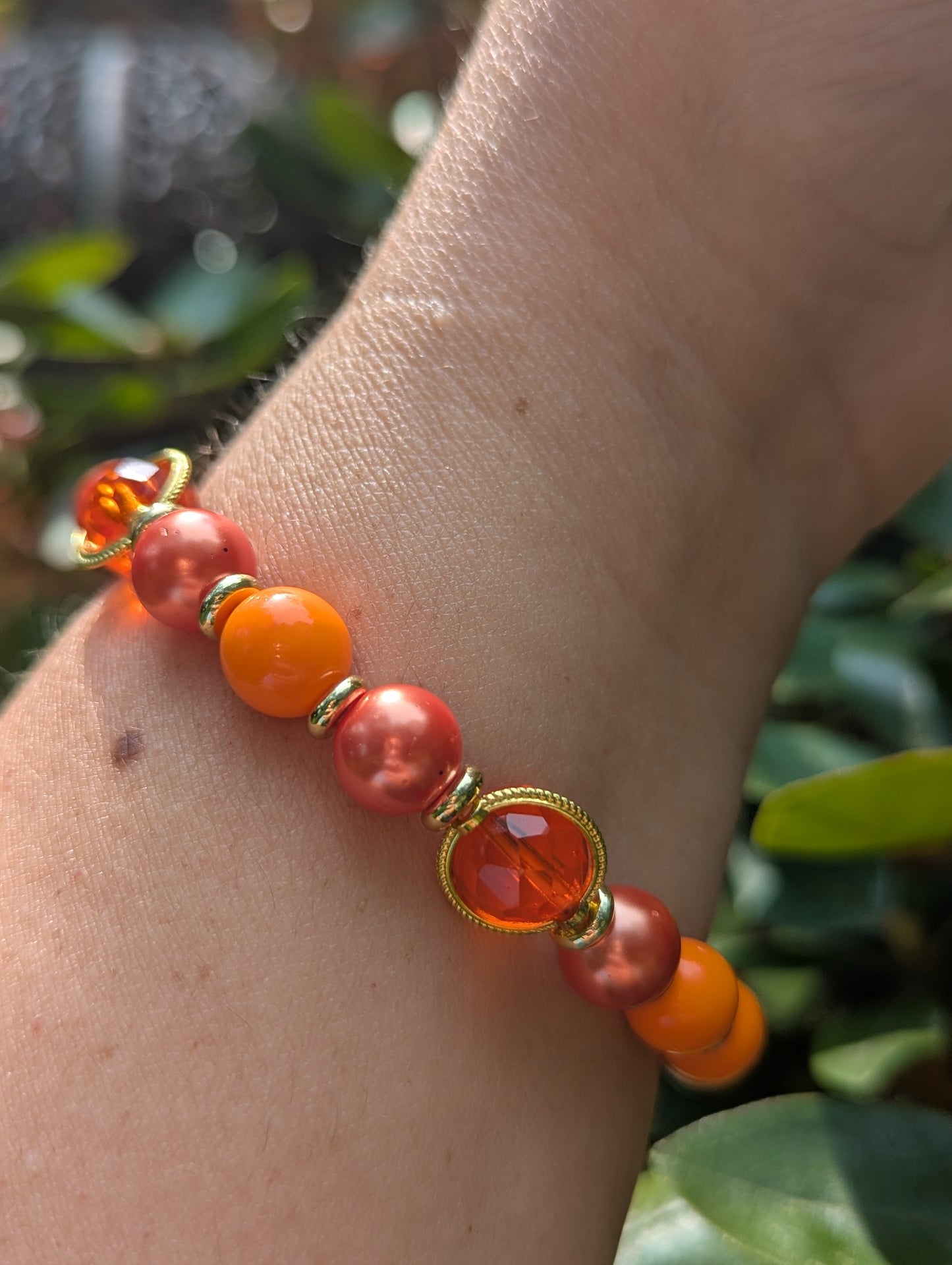 Halloween Collection 2025: Pumpkin Gleam Bracelet